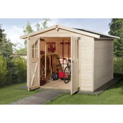 Weka Gartenhaus 316 Größe 4 19 mm 256 x 252 cm