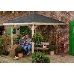 Weka Gartenpavillon Gartenose Größe 1