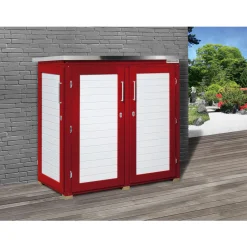 Weka Gartentruhe Q rot 160 x 80 cm