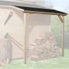 Weka Schleppdach für Gartenhaus 19/21 mm natur
