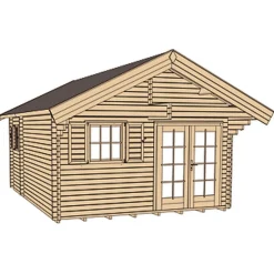 Weka Weekendhaus 155 45 mm PanoramaDT