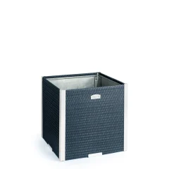 Wilk Rattan-Pflanzgefäß 46x46x46 cm, Kunststoff