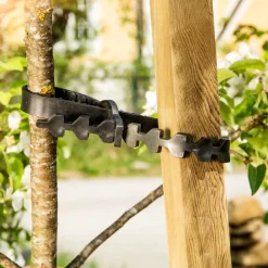 Windhager Gummi-Baumanbinder-Set schwarz 2-teilig