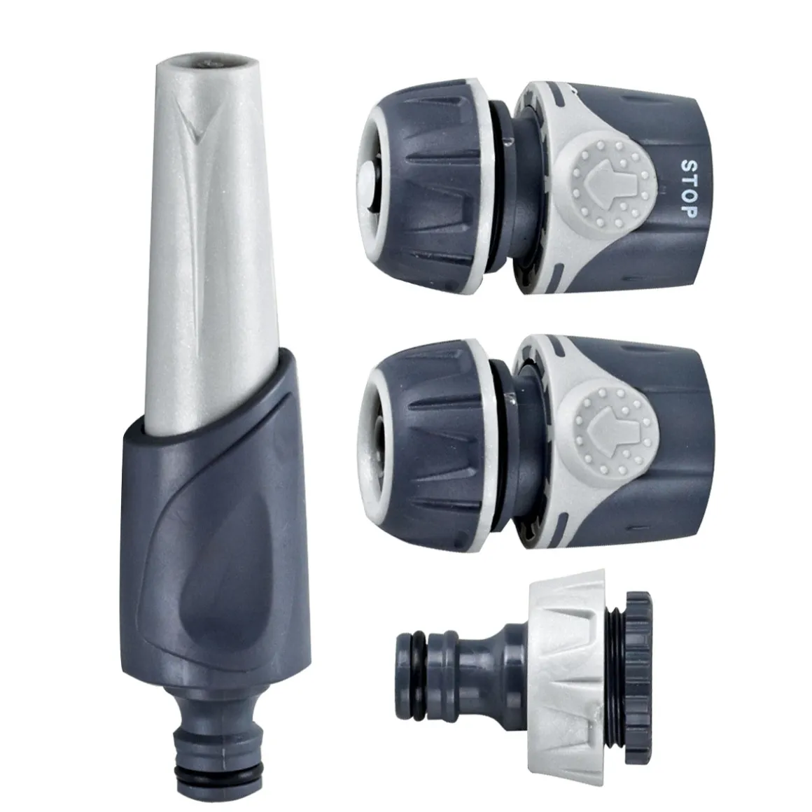 Wingart Gießspritze-Set mit Anschlüssen 4-teilig