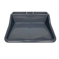 Wingart Kunststoff Pflanzschale grau 61 x 55 x 15 cm