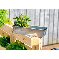 Zink-Balkonkasten 38 x 13 x 9,5 cm