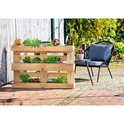 Zink-Blumenkasten 38 x 33,3 x 9 cm